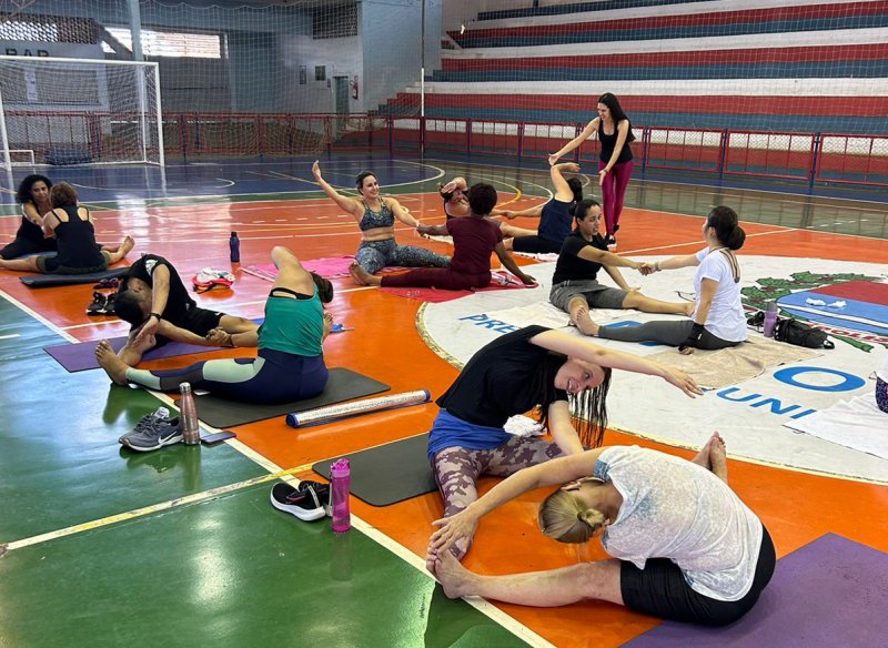 Projeto oferece aulas de pilates gratuitas em Penápolis