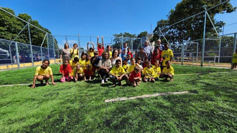 Projetos de arenas esportivas são entregues nas cidades de Braúna e Gabriel Monteiro