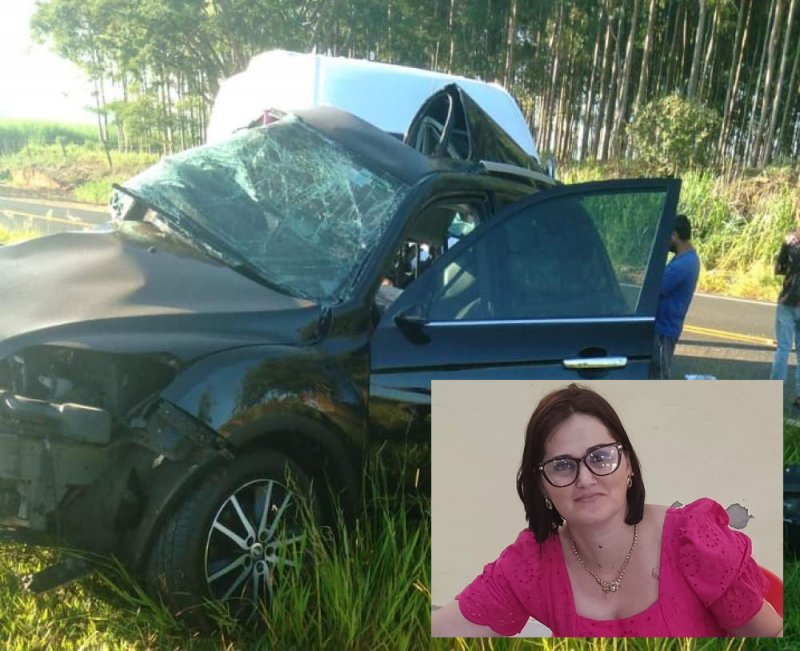 Comarca: acidente em vicinal mata diretora de escola