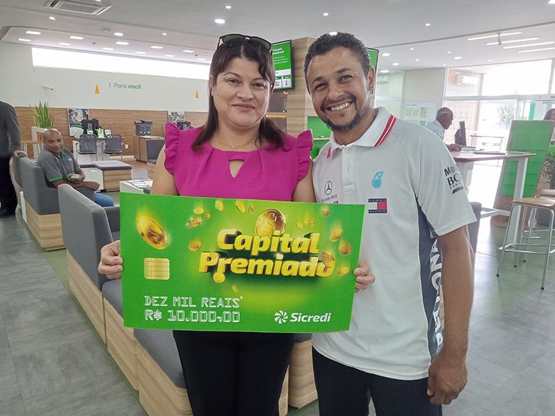 Cooperativa Sicredi premia associada de Penápolis com R$ 10 mil