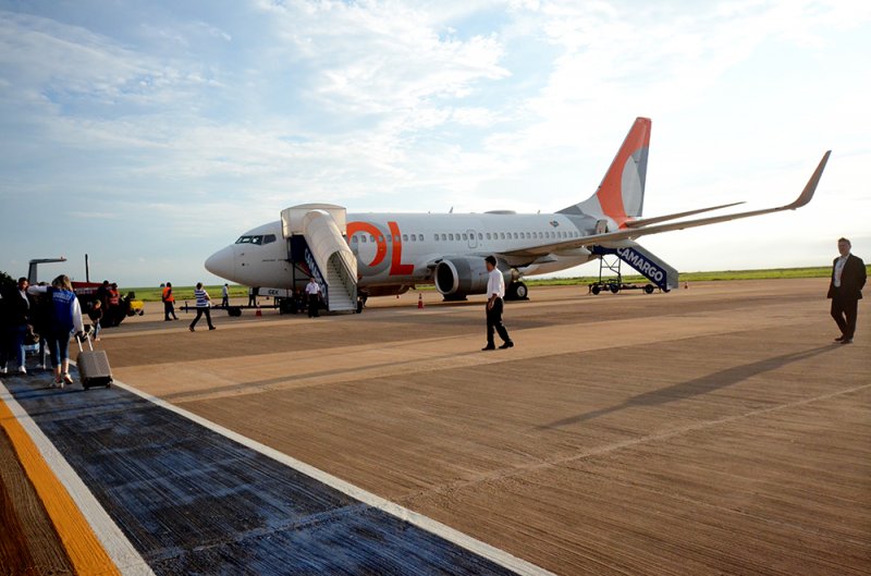 GOL suspende operações no aeroporto de Araçatuba