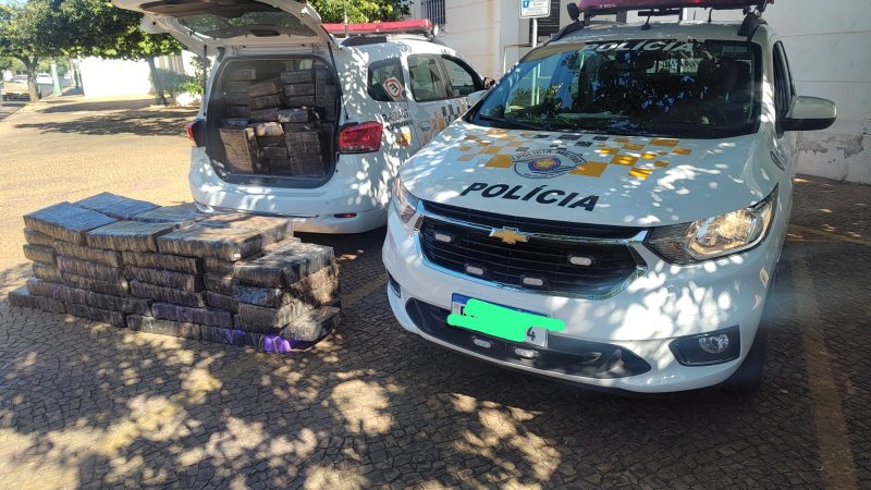 Homem é preso com quase 800 quilos de maconha na Marechal Rondon