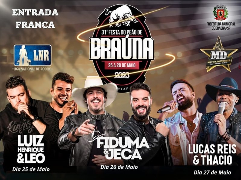 Festa do Peão de Braúna começa amanhã