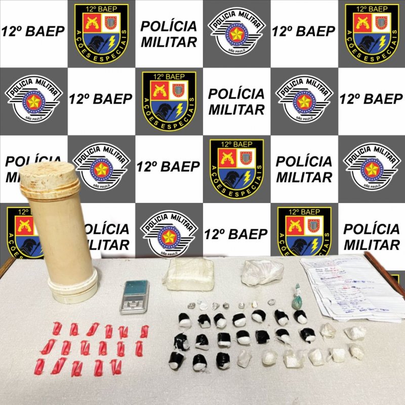 Servente é preso com drogas no São Francisco