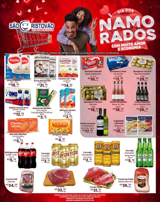 OFERTAS DESTE FIM DE SEMANA DO SÃO CRISTÓVÃO SUPERMERCADOS - 09/06 a 12/06