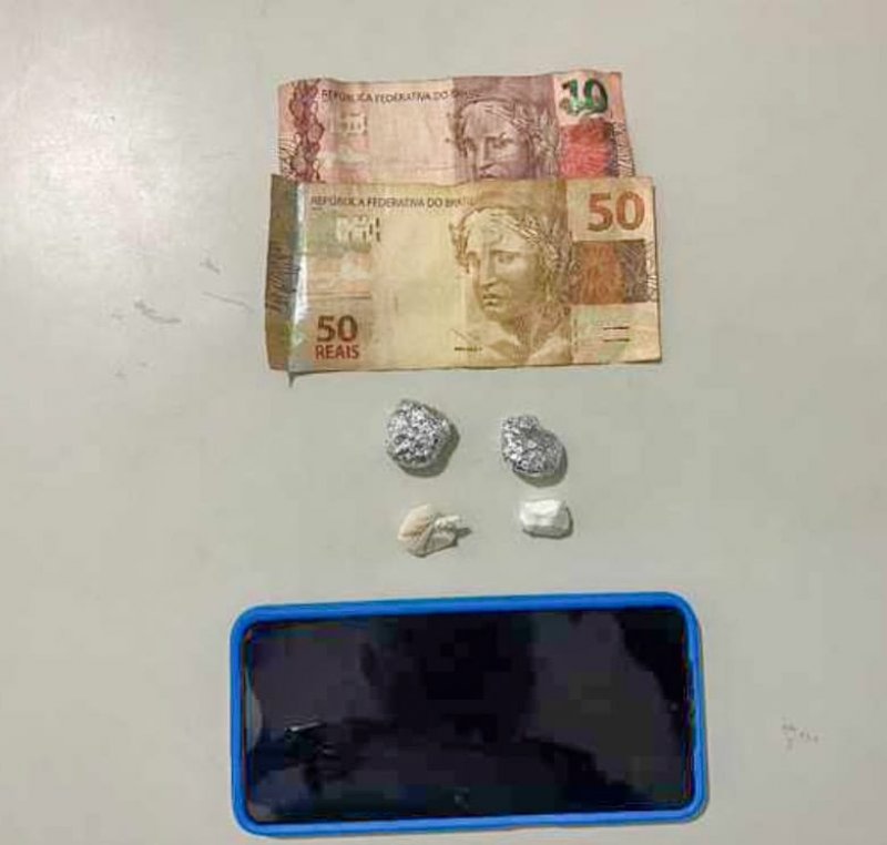 PM prende acusado de tráfico no Jardim Brasília