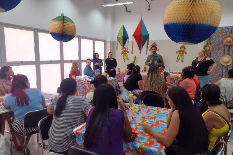 Famílias atendidas Unidades socioassistenciais realizam Festa Junina