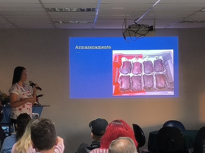 Daep promove palestra sobre doação de sangue em parceria com a Santa Casa