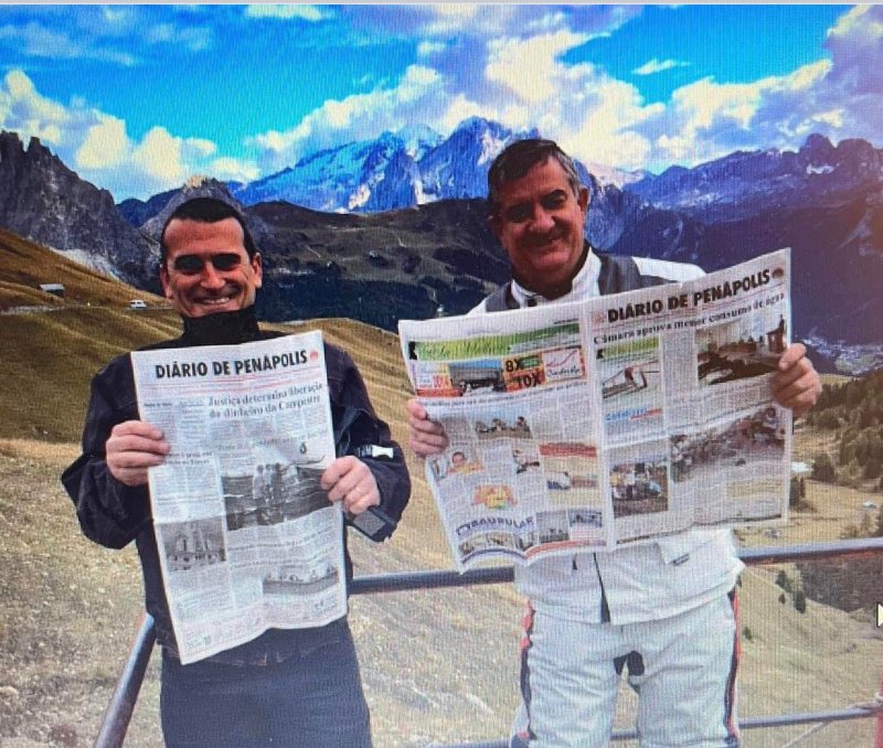 No Brasil e no Mundo: penapolense leva o DIÁRIO em suas aventuras