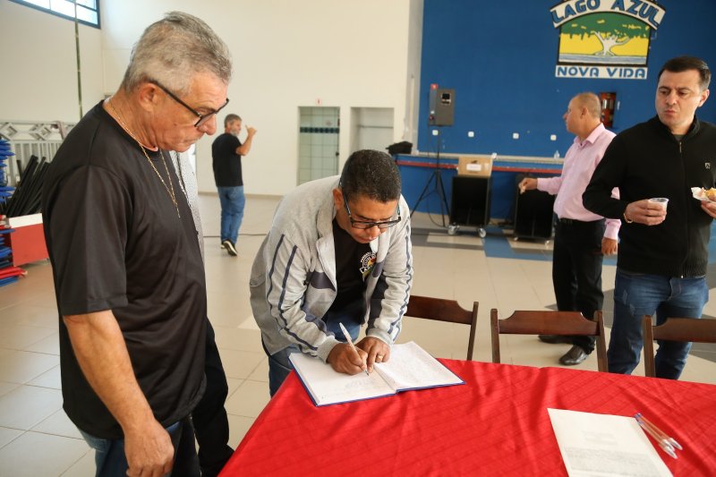 Nova diretoria toma posse no Clube de Campo Lago Azul