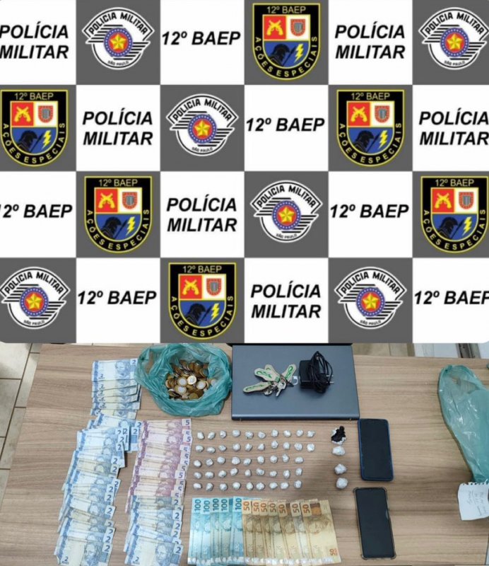 Baep realiza operação e prende homem por tráfico em Penápolis