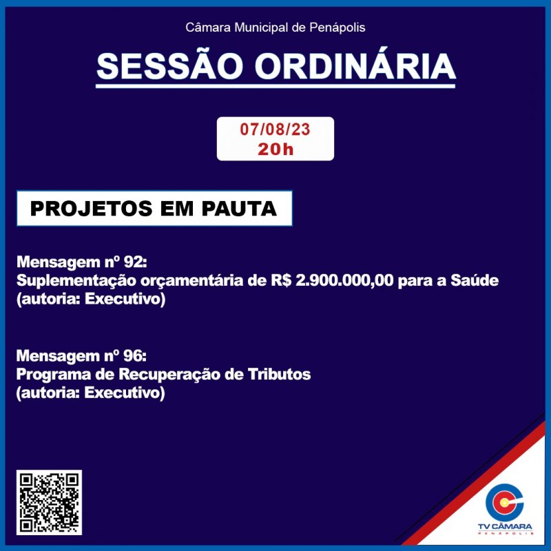 Dívidas tributárias: Câmara vota hoje novo prazo para isenção de juros e multa
