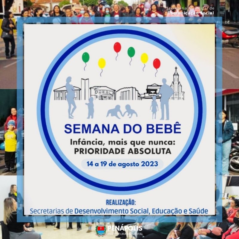 Evento: nova edição da Semana do Bebê será de 14 a 19 de agosto