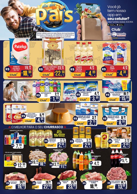 OFERTAS DESTE FIM DE SEMANA DO SÃO CRISTÓVÃO SUPERMERCADOS - 11/08 a 13/08