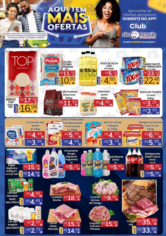 OFERTAS DESTE FIM DE SEMANA DO SÃO CRISTÓVÃO SUPERMERCADOS - 01/09 a 03/09