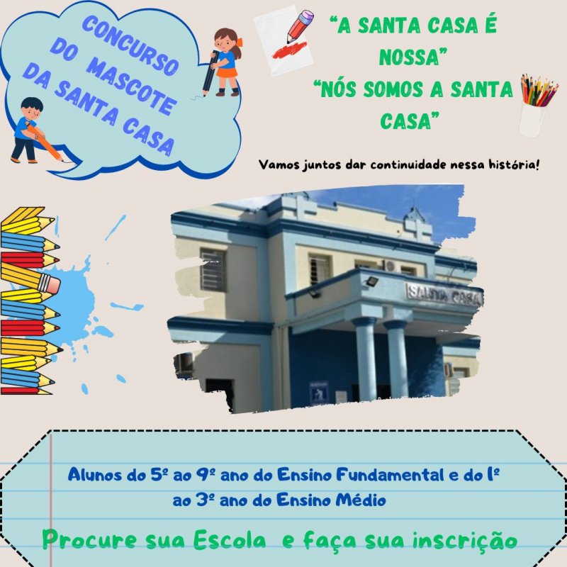 Santa Casa lança concurso para escolha de Mascote
