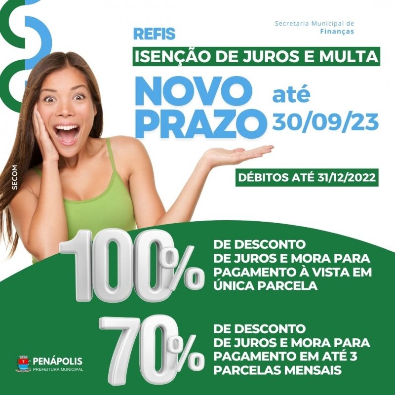 Contribuintes com dívida têm até dia 30 para pagamento com isenção de juros e multas