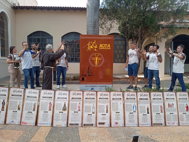 Rota Franciscana é inaugurada em Penápolis