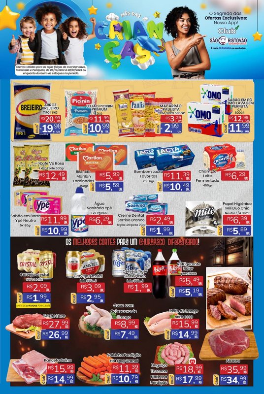 OFERTAS DESTE FIM DE SEMANA DO SÃO CRISTÓVÃO SUPERMERCADOS - 06/10 a 08/10