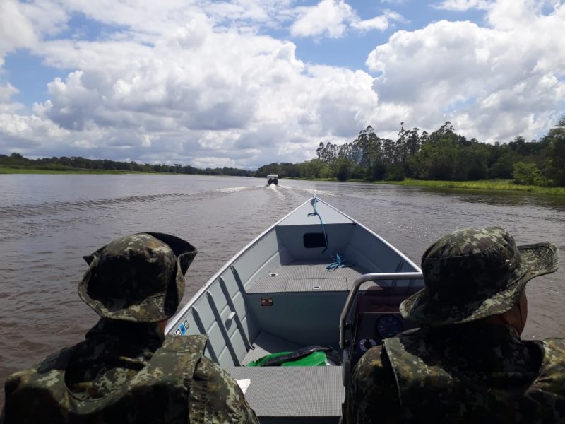 PM Ambiental alerta para limites para pesca na piracema 