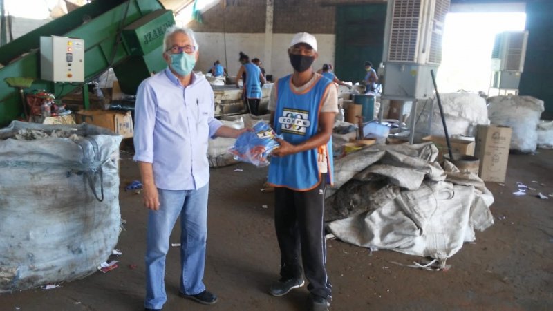 Corpe e Penápolis Garden Shopping firmam parceria para reciclagem