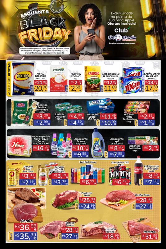 OFERTAS DESTE FIM DE SEMANA DO SÃO CRISTÓVÃO SUPERMERCADOS - 17/11 a 19/11