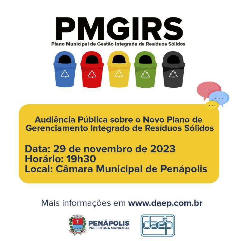 Daep promove audiência pública para apresentação de novo plano de gerenciamento