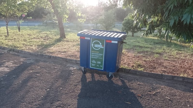 Daep investe em manutenção de lixeiras coletivas para promover ambientes limpos e saudáveis