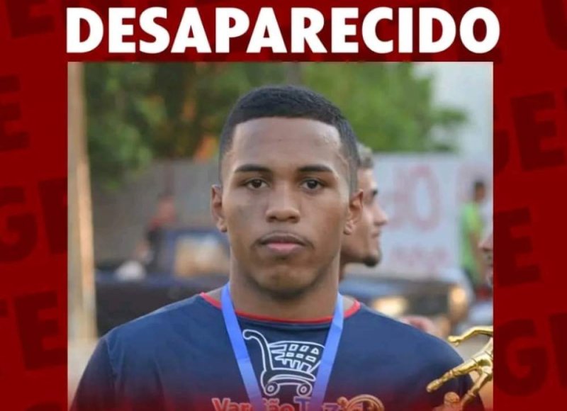 Família tenta localizar jovem de 19 anos desaparecido na região