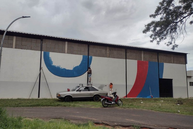 Parque Maria Chica: Obras entram em fase de pintura e acabamento