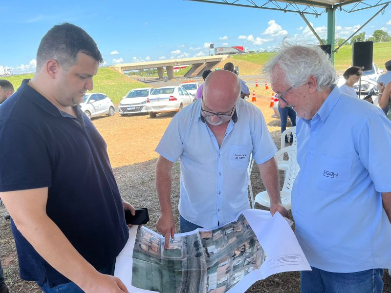 Daep apoia o lançamento da obra de duplicação da via de acesso Arnaldo Covolan