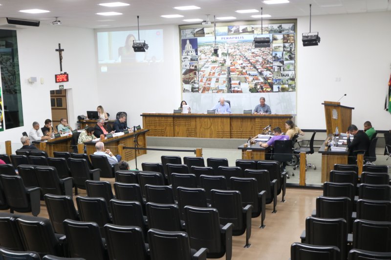 Câmara Municipal tem 7 projetos para votação em sessão nesta segunda