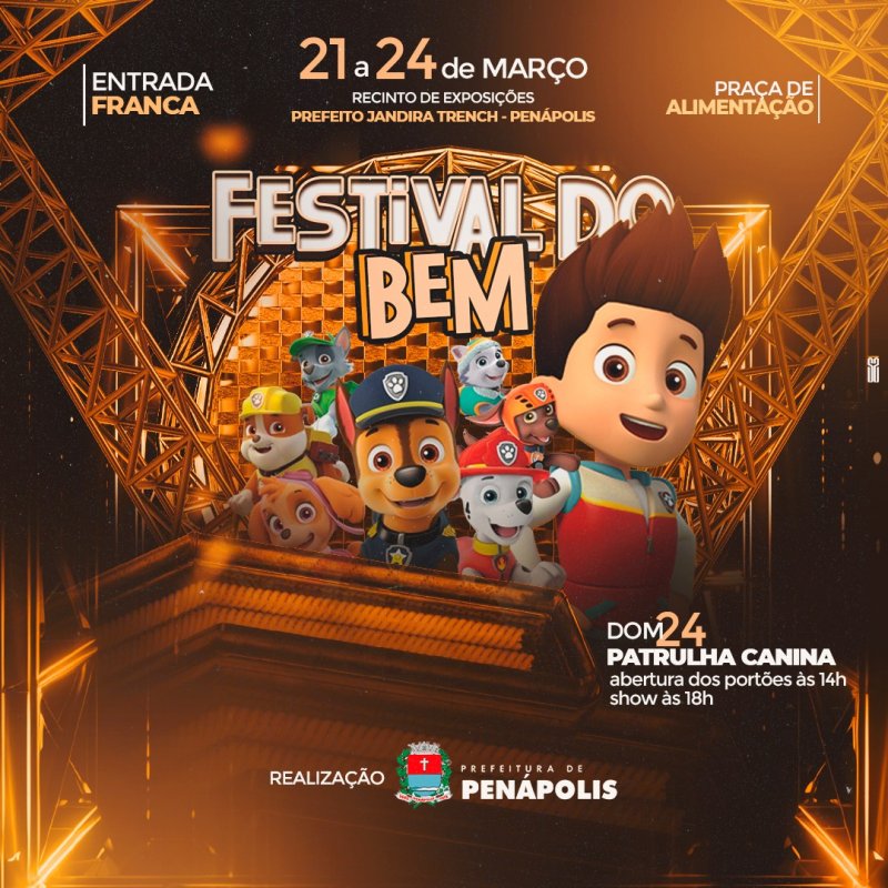 Show com Patrulha Canina encerra 