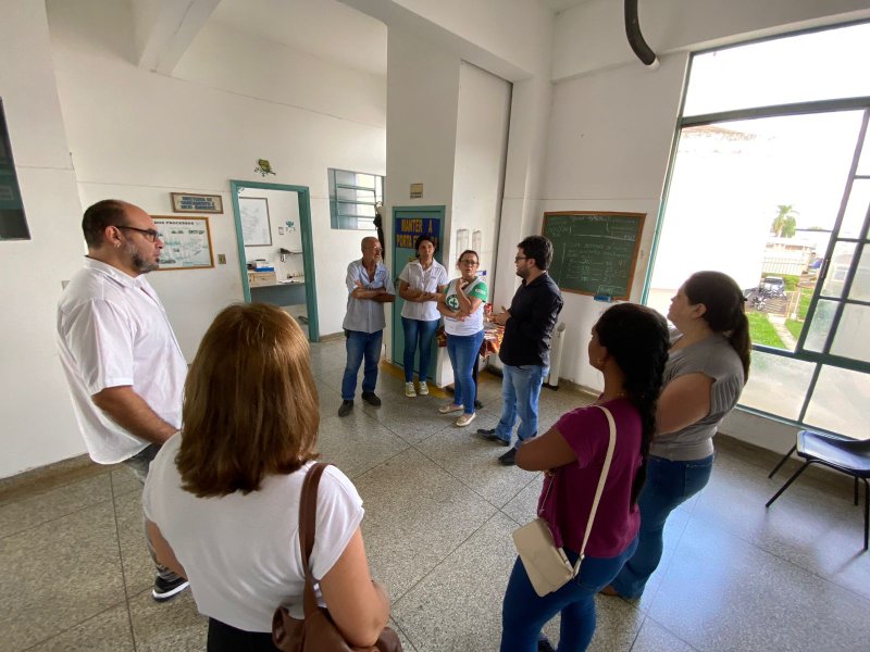 Daep recebe visita do Saae de Garça para troca de experiências em gestão da qualidade