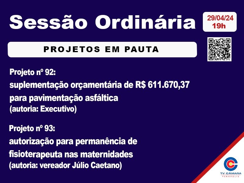 Maternidade: Câmara Municipal vota regulamentação de fisioterapeuta