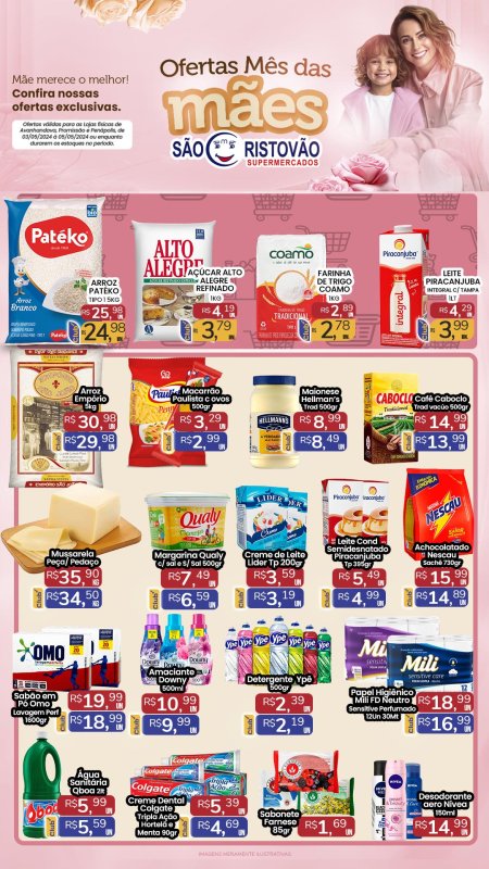 OFERTAS DESTE FIM DE SEMANA DO SÃO CRISTÓVÃO SUPERMERCADOS - 03/05 a 05/05