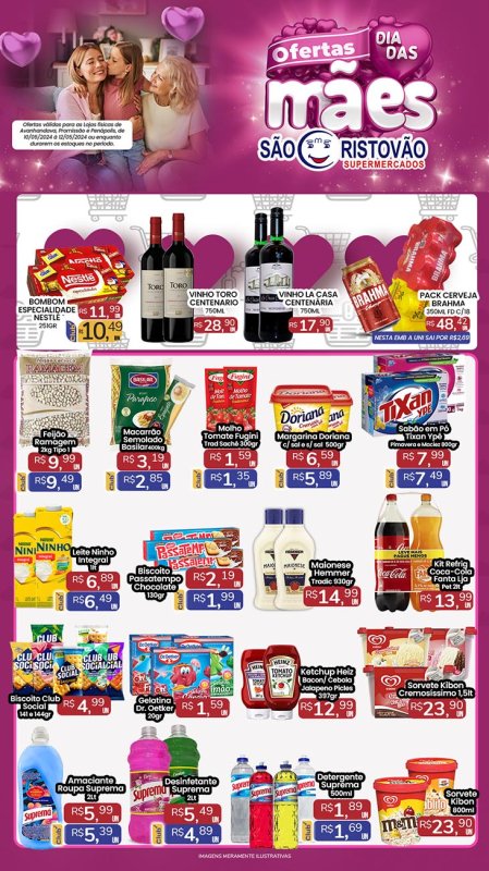 OFERTAS DESTE FIM DE SEMANA DO SÃO CRISTÓVÃO SUPERMERCADOS - 10/05 a 12/05