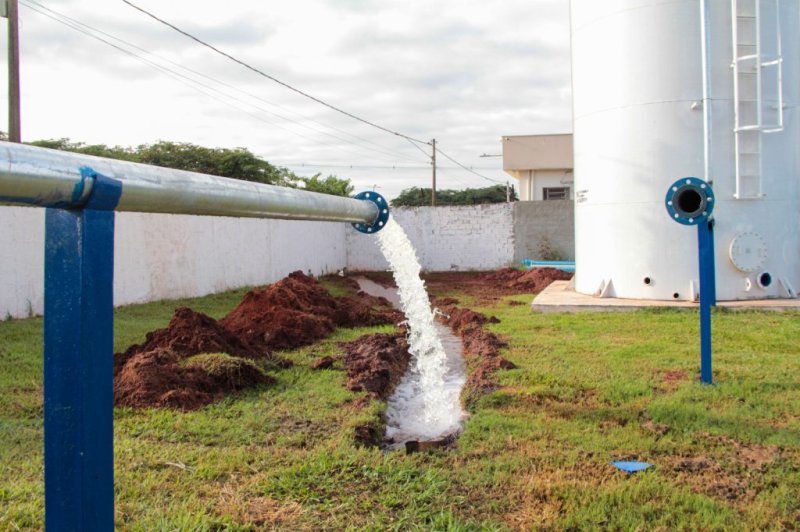 Clementina recebe poço profundo do governo do estado de São Paulo