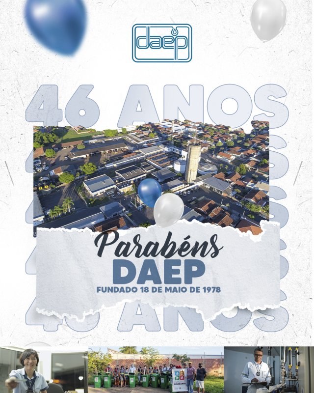 DAEP comemora 46 anos de história em Penápolis