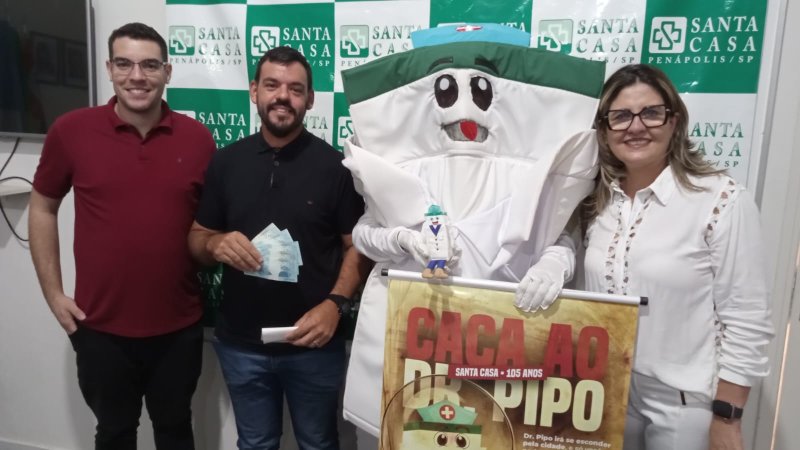 Santa Casa entrega prêmio da gincana 