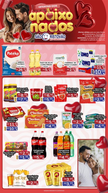 OFERTAS DESTE FIM DE SEMANA DO SÃO CRISTÓVÃO SUPERMERCADOS - 07/06 a 09/06