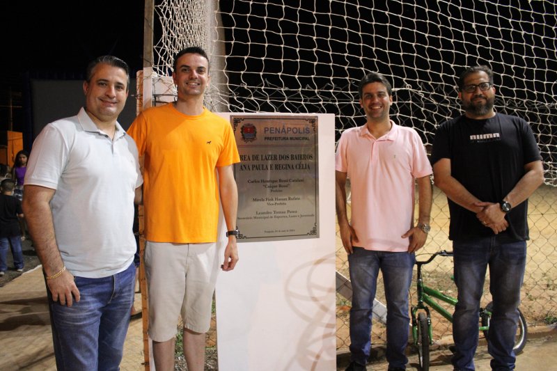 Bairro Ana Paula: Prefeitura entrega Área de Lazer para comunidade