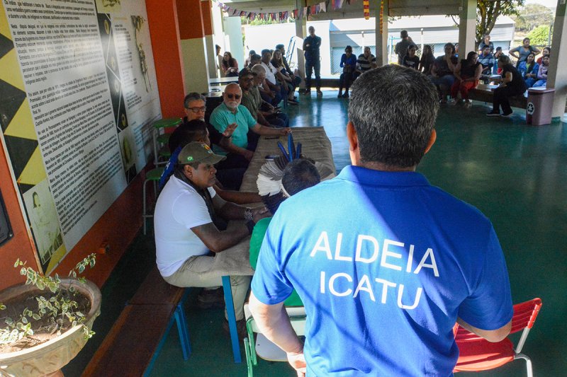 Governo de SP realiza visita à comunidade indígena de Braúna para impulsionar geração de renda