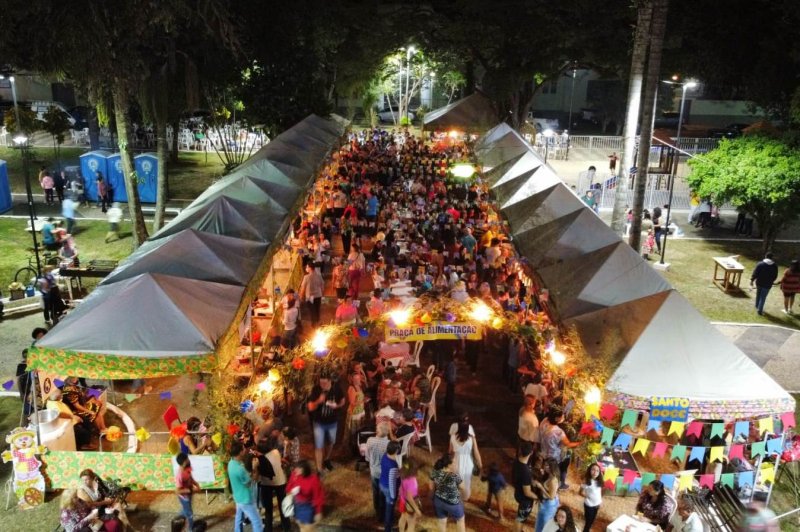 Praça Carlos Sampaio: 31ª Festa Julina Popular de Penápolis começa hoje