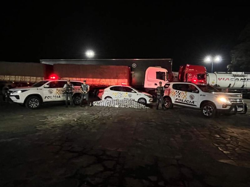 Força Integrada apreende 145 quilos de cocaína em caminhão na Rondon