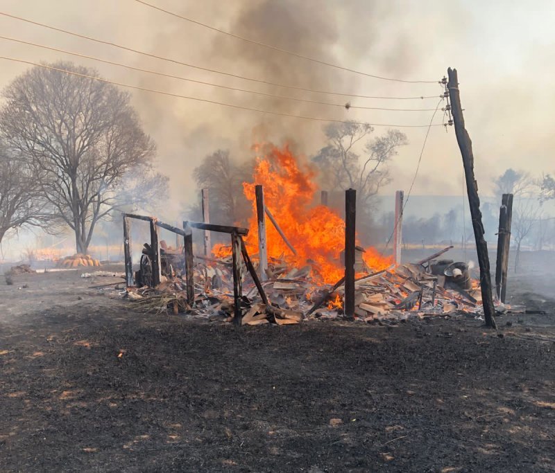Situação ainda é de risco para incêndios na região