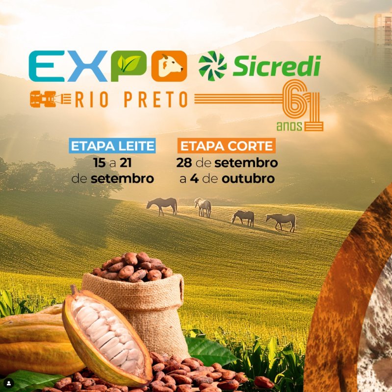 Expô Rio Preto Sicredi 2024 acontece em duas etapas