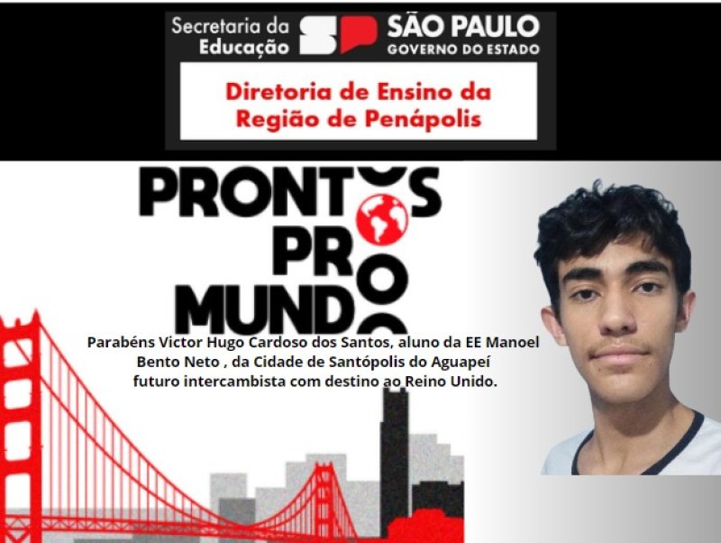 Alunos de Penápolis e região são selecionados para intercâmbio internacional