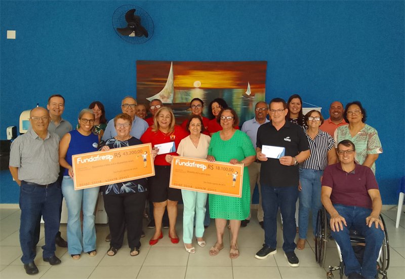 Associação dos Auditores Fiscais de SP doa R$ 75,3 mil para instituições da região