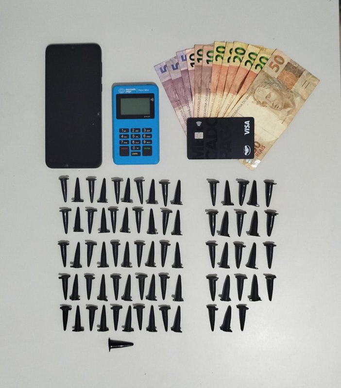 Acusado de tráfico é preso pela PM em Braúna